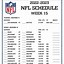 Image result for NFL Scores and Schedules