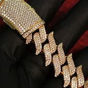 Image result for Iced Out Cuban Chain