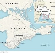 Image result for Russia Ukraine and Crimea Map