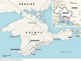 Image result for Ukraine Crimea War Map