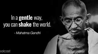 Image result for Quotes Gandhi Strength
