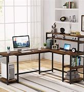 Image result for Shelf and Desk Combination