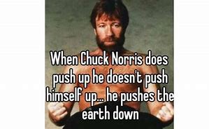 Image result for Chuck Norris Meme Push-Up