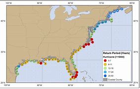 Image result for Hurricane Risk Map