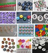 Image result for Number Buttons