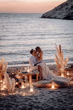Dreamy Boho Beach Wedding in Ios - Mitheo Events