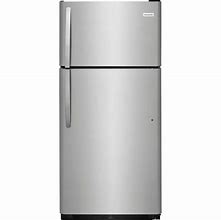 Image result for Frigidaire Top Freezer Refrigerator Stainless