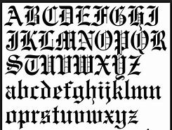 Image result for Gangster Font Alphabet