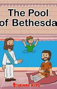 Image result for Cartoon Images of the Pool of Bethesda in Jerusalem