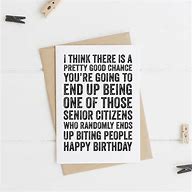 Image result for humorous seniors greeting card