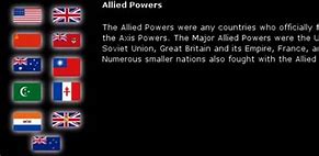 Image result for Axis Powers vs Allied Powers