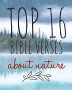 Image result for Nature Bible Verse