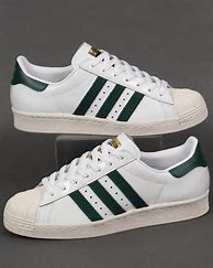 Image result for Adidas Superstar 80s Black and White