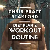 Image result for Chris Pratt Guardians Workout