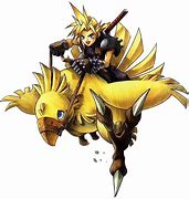 Image result for FF7 Cloud Chcoobo Hair