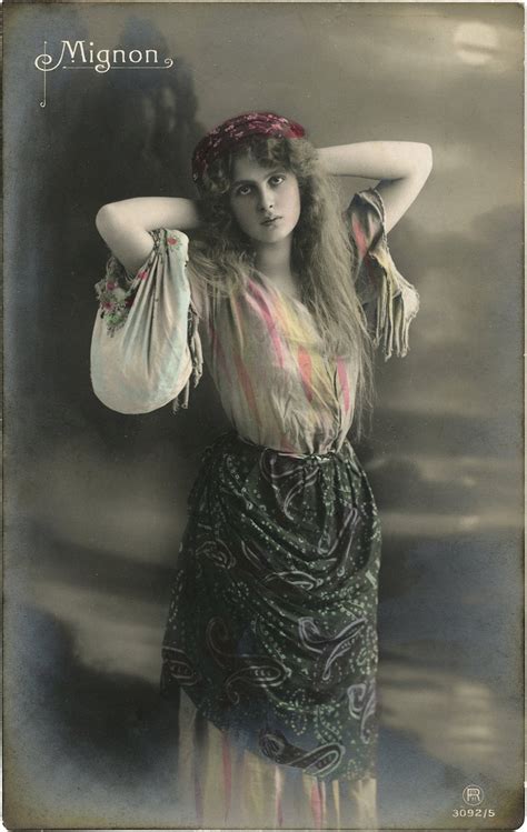 Vintage Gypsy Postcard Image   Beauty!   The Graphics Fairy