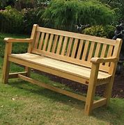 Image result for Outdoor Park Bench