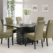 Image result for Unique Narrow Dining Table