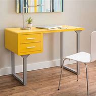 Image result for Writing Desk with Keyboard Tray and Drawers