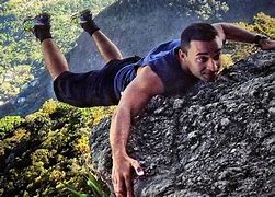 Image result for Guy Hanging Off Cliff