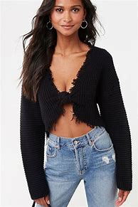 Image result for Short Sweaters Cropped