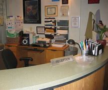 Image result for Office Reception Desk Pics