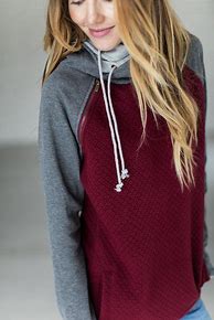 Image result for How to Style Maroon Hoodie