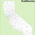 Image result for Map of California State