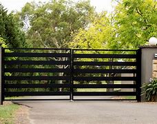 Image result for Wood Driveway Gate Kits