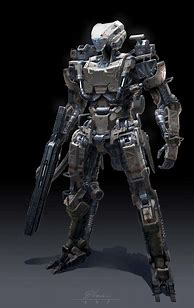 Image result for Sci-Fi War Robot Art