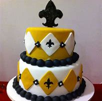 Image result for Saints Cake One Tier