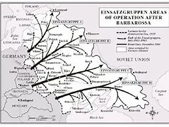 Image result for Einsatzgruppen Carte