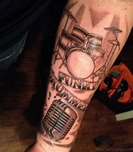 Image result for Drummer Tattoo Soundgarden