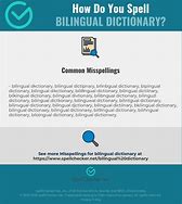 Image result for Bilingual Dictionary