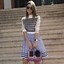 Image result for Girl Wearing Dress and Sneakers