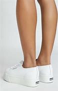 Image result for White Platform Sneakers