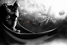 Image result for Batman Arkham City Black and White