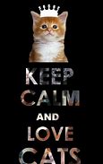 Image result for Keep Calm and Love Cats