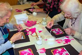 Image result for Senior Citizens Doing Crafts