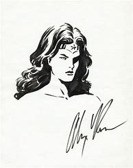 Image result for Alex Ross Wonder Woman Pencil Sketch