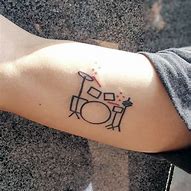 Image result for Drum Tattoo Drawings