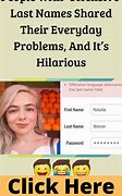 Image result for Funny Last Names