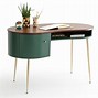 Image result for Curved Desk Furniture