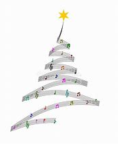 Image result for Music Christmas Tree
