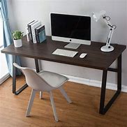Image result for Wooden Table Computer Desk