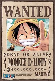 Image result for One Piece Wanted Doodle