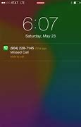 Image result for iPhone Missed Call Banner