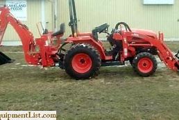 Image result for Kioti Tractor with Backhoe
