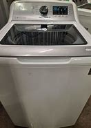 Image result for GE 5.2 Cu. Ft. High-Efficiency White Top Load Washing Machine With Smart Dispense And Sanitize With Oxi, ENERGY STAR