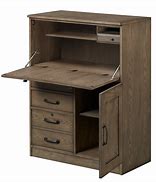Image result for Harjot Solid Wood Armoire Desk